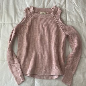 Baby pink Hollister Sweater like new